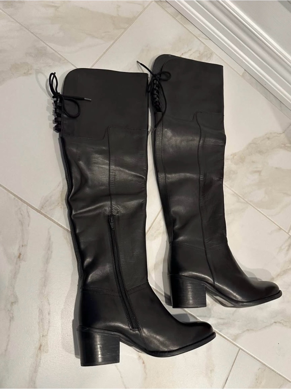 Women’s Maddison Over the Knee Leather Boots